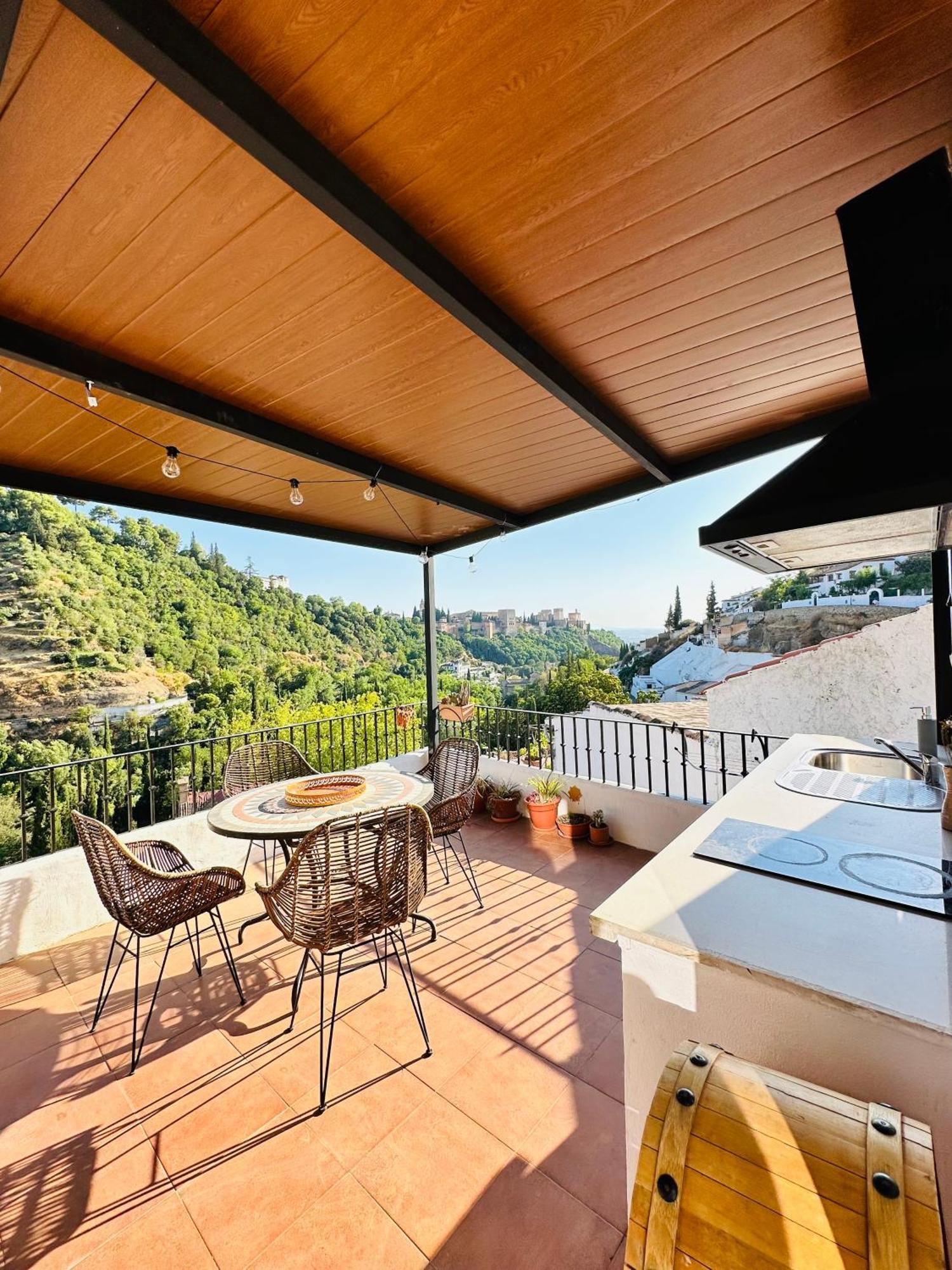 Apartmán Cueva La Bonica - Hostatel Granada Exteriér fotografie
